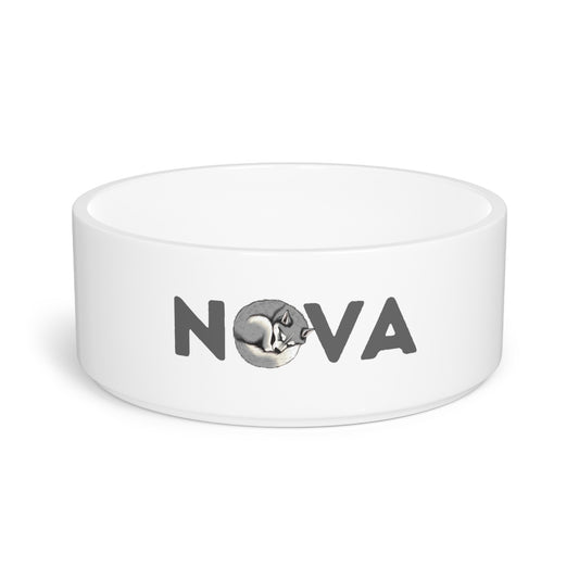 Nova Husky Letter Pet Bowl