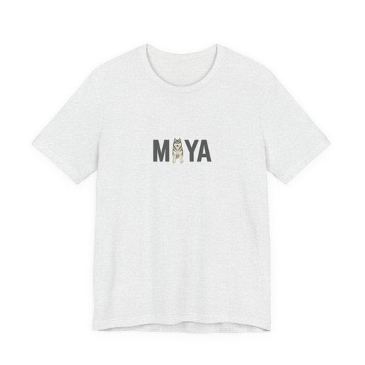 Maya Husky Letter T-Shirt