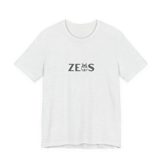 Zeus Husky Letter T-Shirt