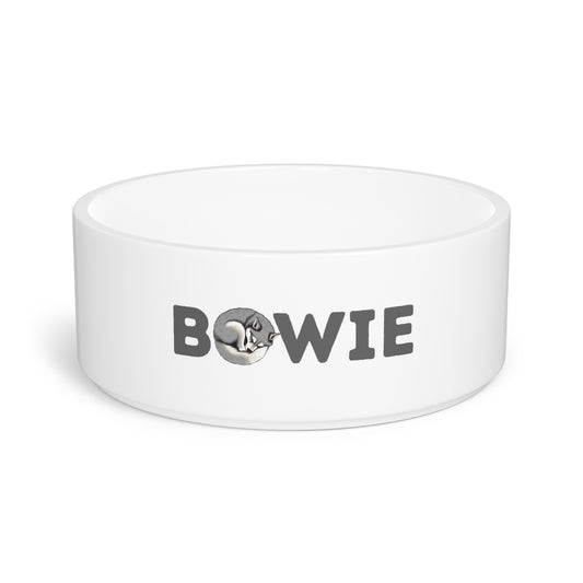Bowie Husky Letter Pet Bowl