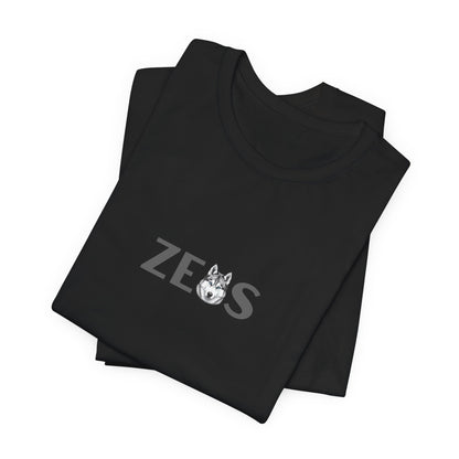 Zeus Husky Letter T-Shirt