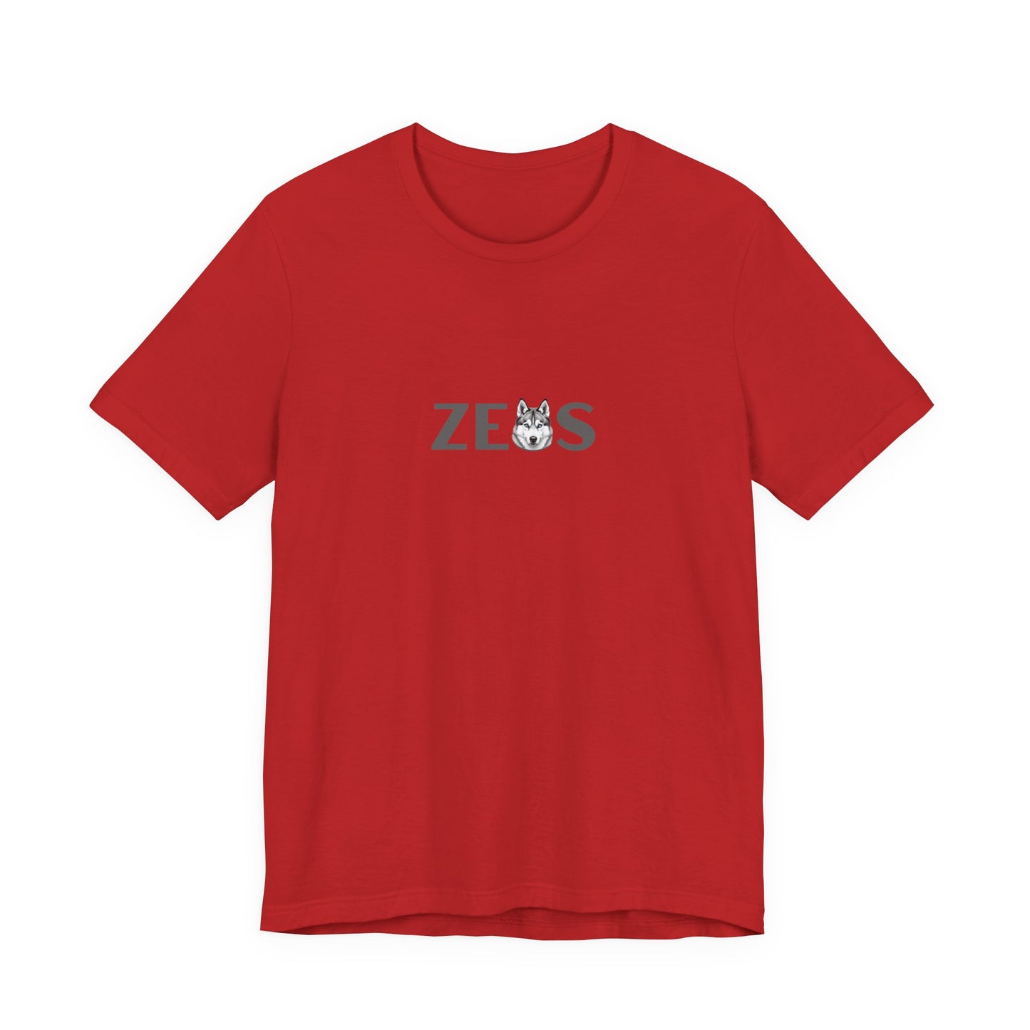Zeus Husky Letter T-Shirt
