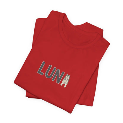 Luna Husky Letter T-Shirt