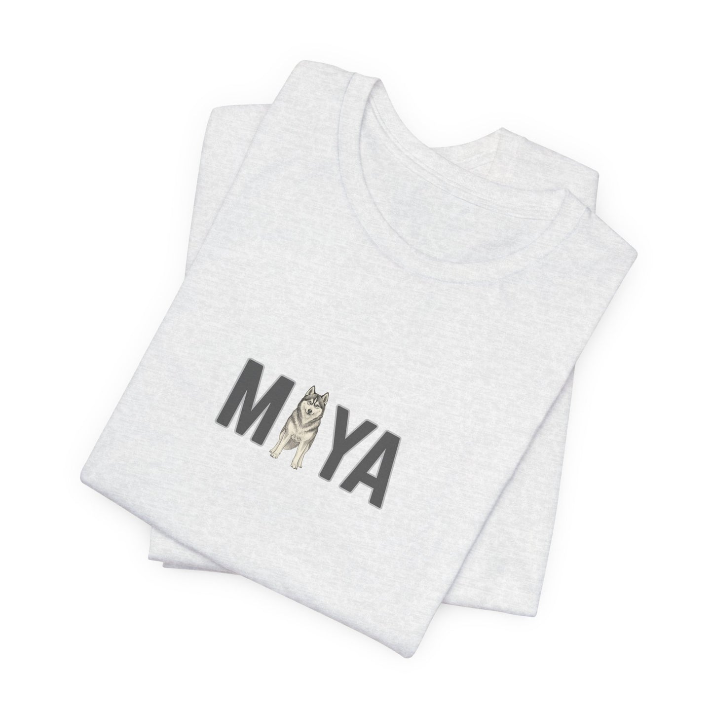 Maya Husky Letter T-Shirt