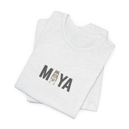 Maya Husky Letter T-Shirt