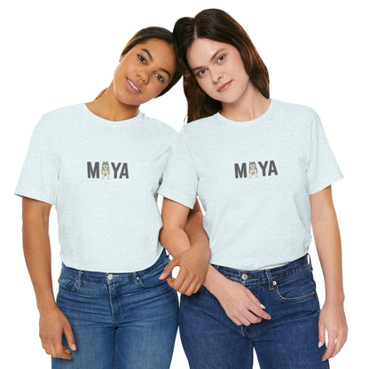 Maya Husky Letter T-Shirt