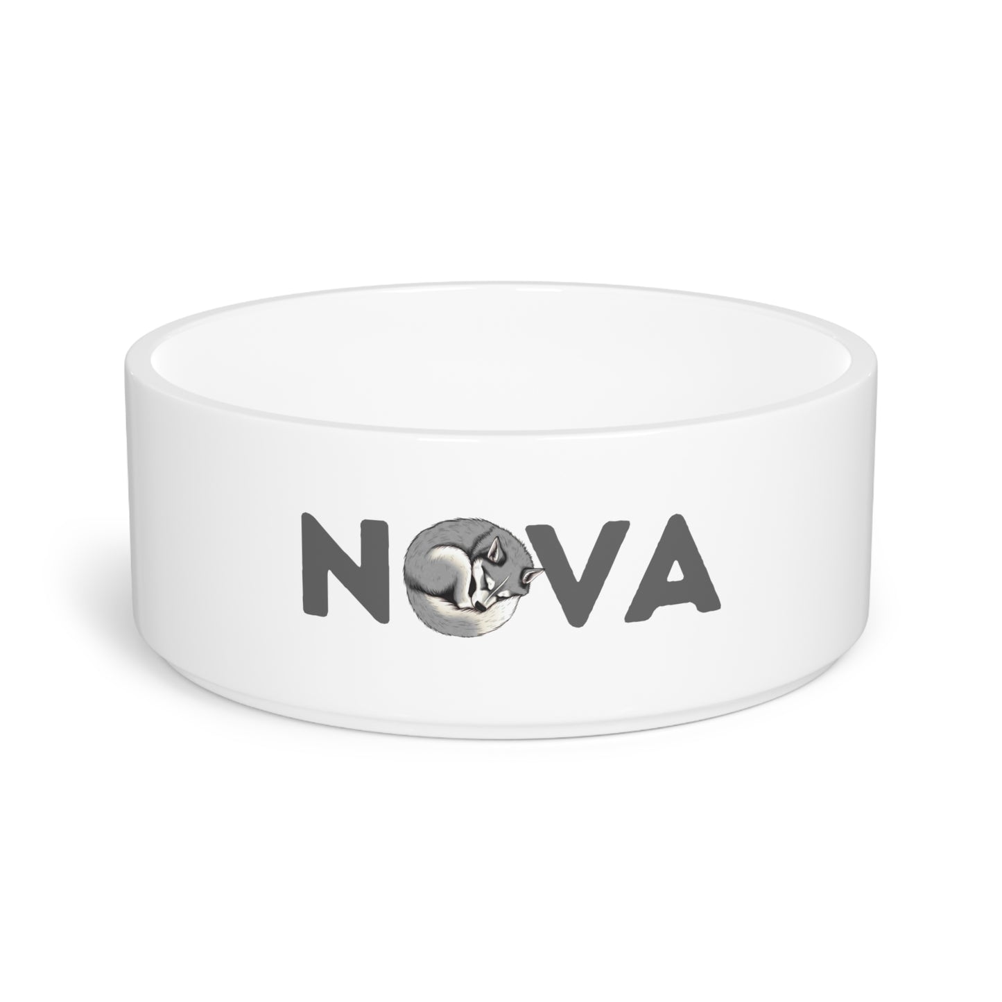 Nova Husky Letter Pet Bowl