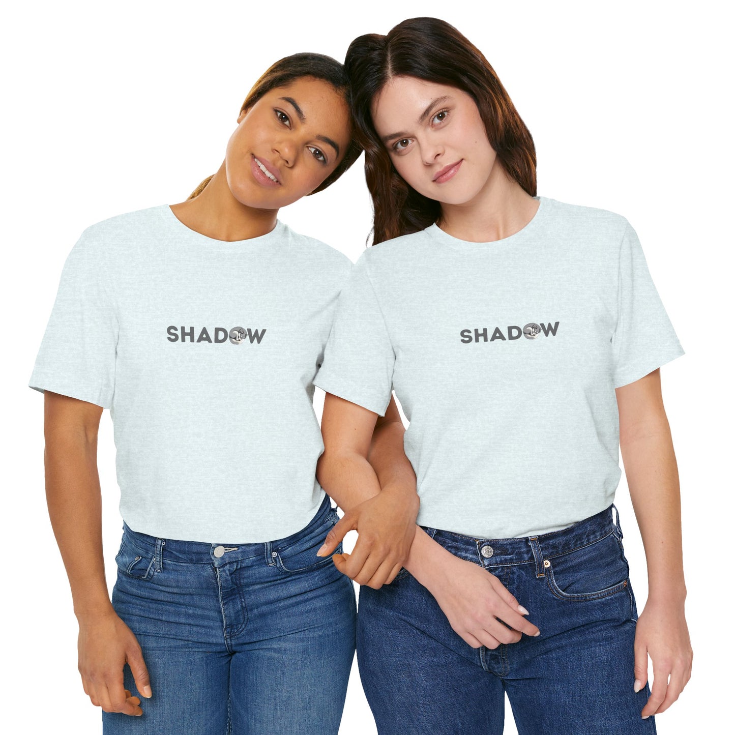 Shadow Husky Letter T-Shirt