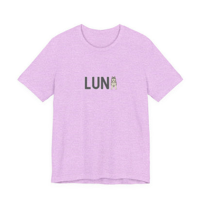 Luna Husky Letter T-Shirt
