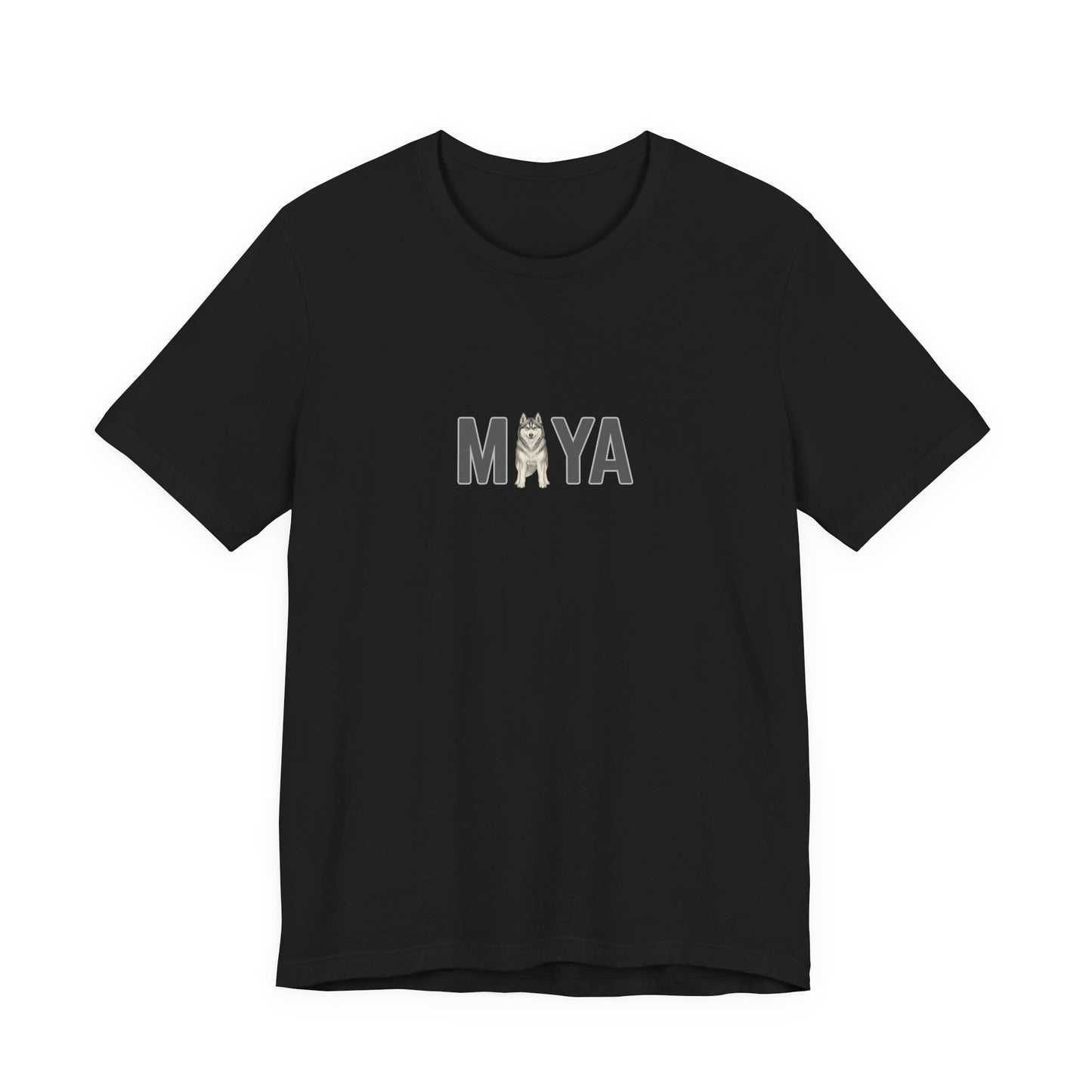 Maya Husky Letter T-Shirt