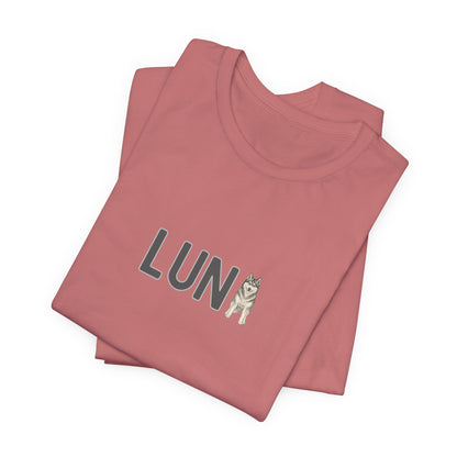 Luna Husky Letter T-Shirt