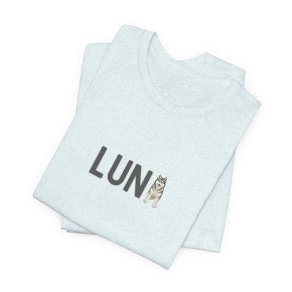 Luna Husky Letter T-Shirt
