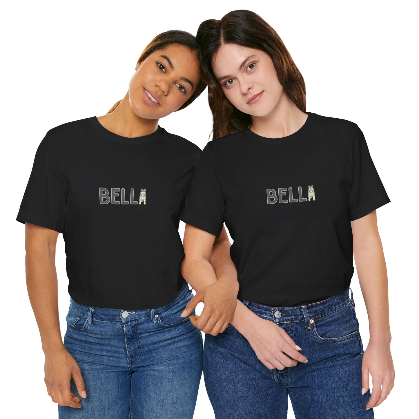 Bella Husky Letter T-Shirt