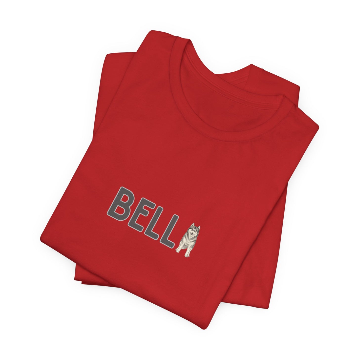 Bella Husky Letter T-Shirt