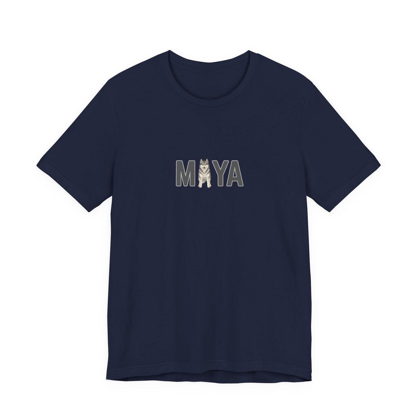 Maya Husky Letter T-Shirt