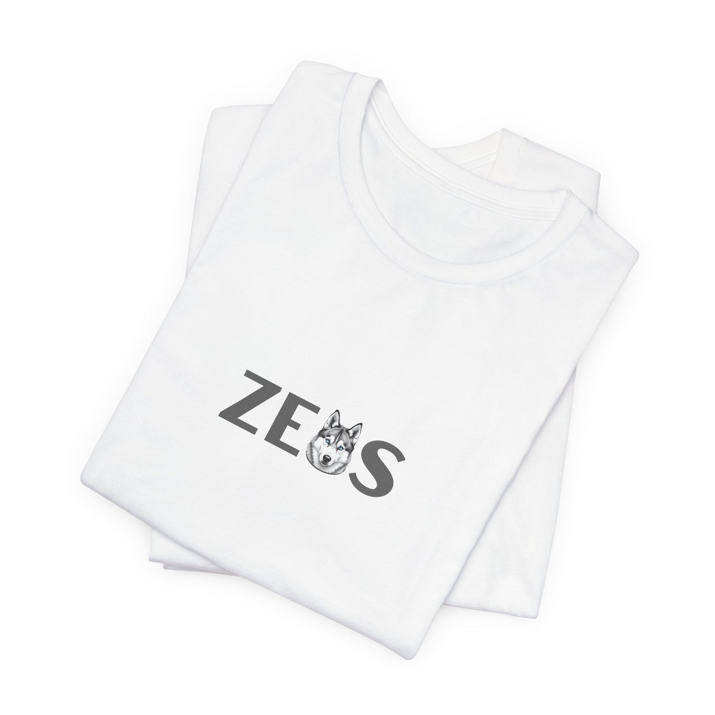 Zeus Husky Letter T-Shirt