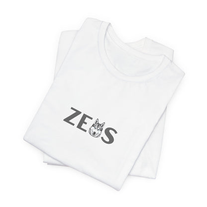 Zeus Husky Letter T-Shirt