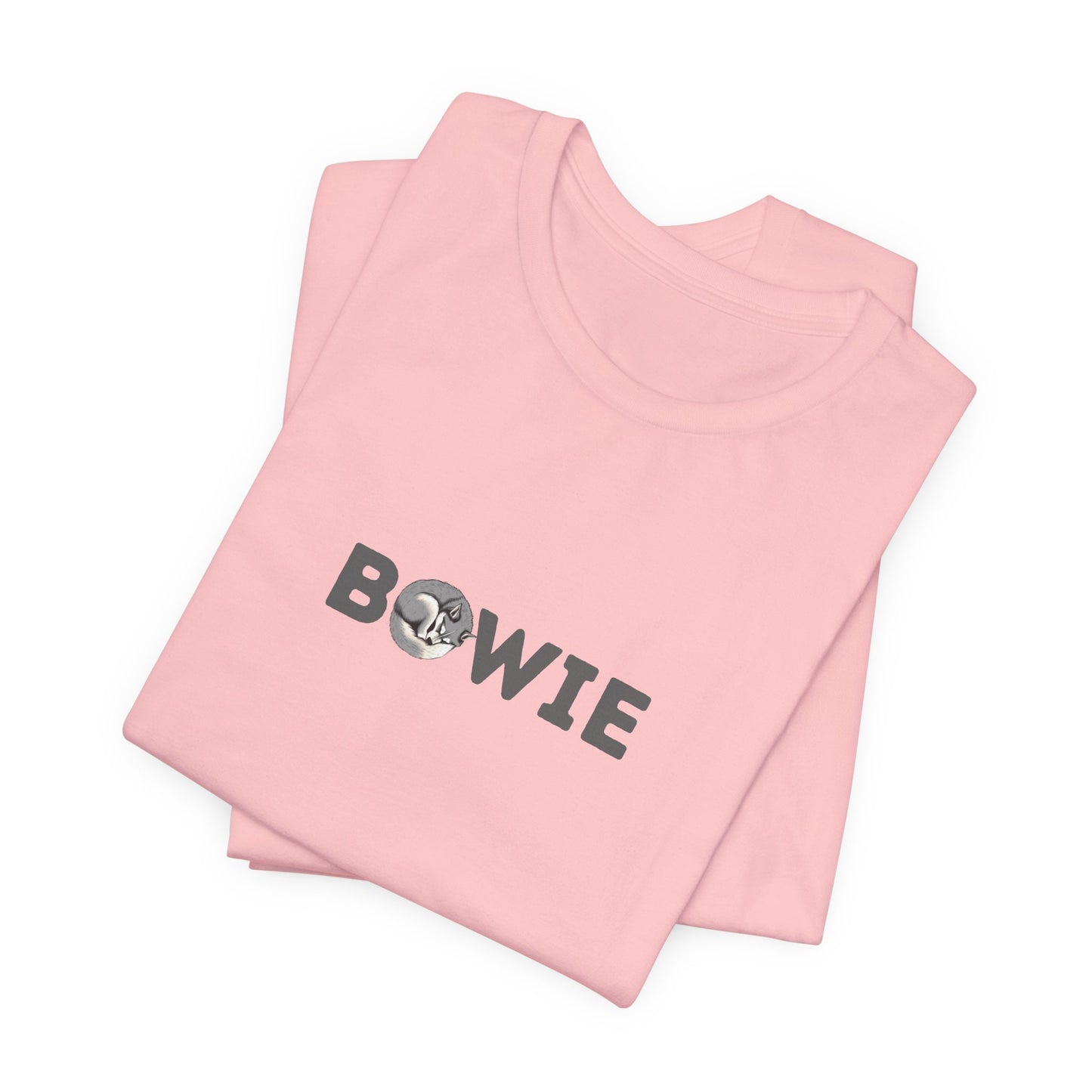 Bowie Husky Letter T-Shirt