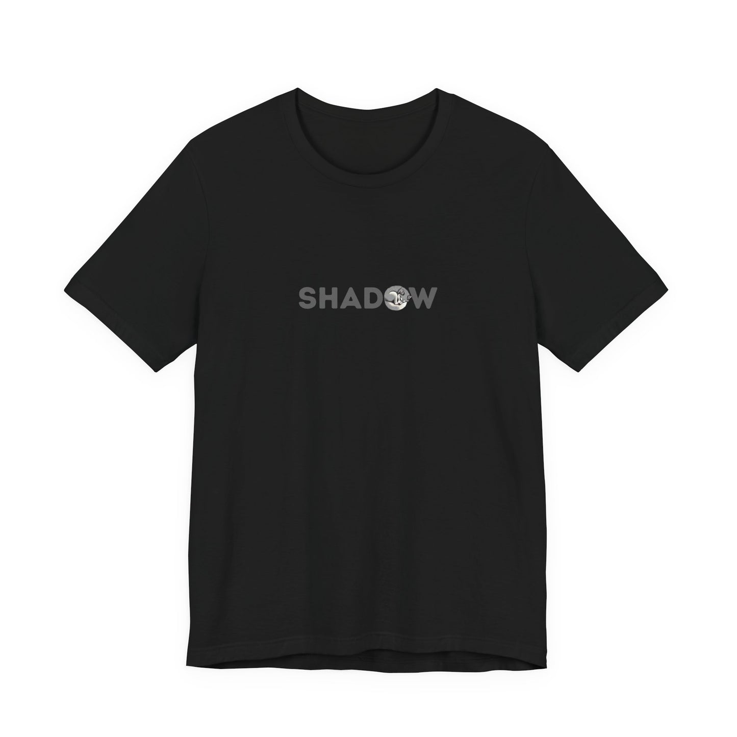 Shadow Husky Letter T-Shirt