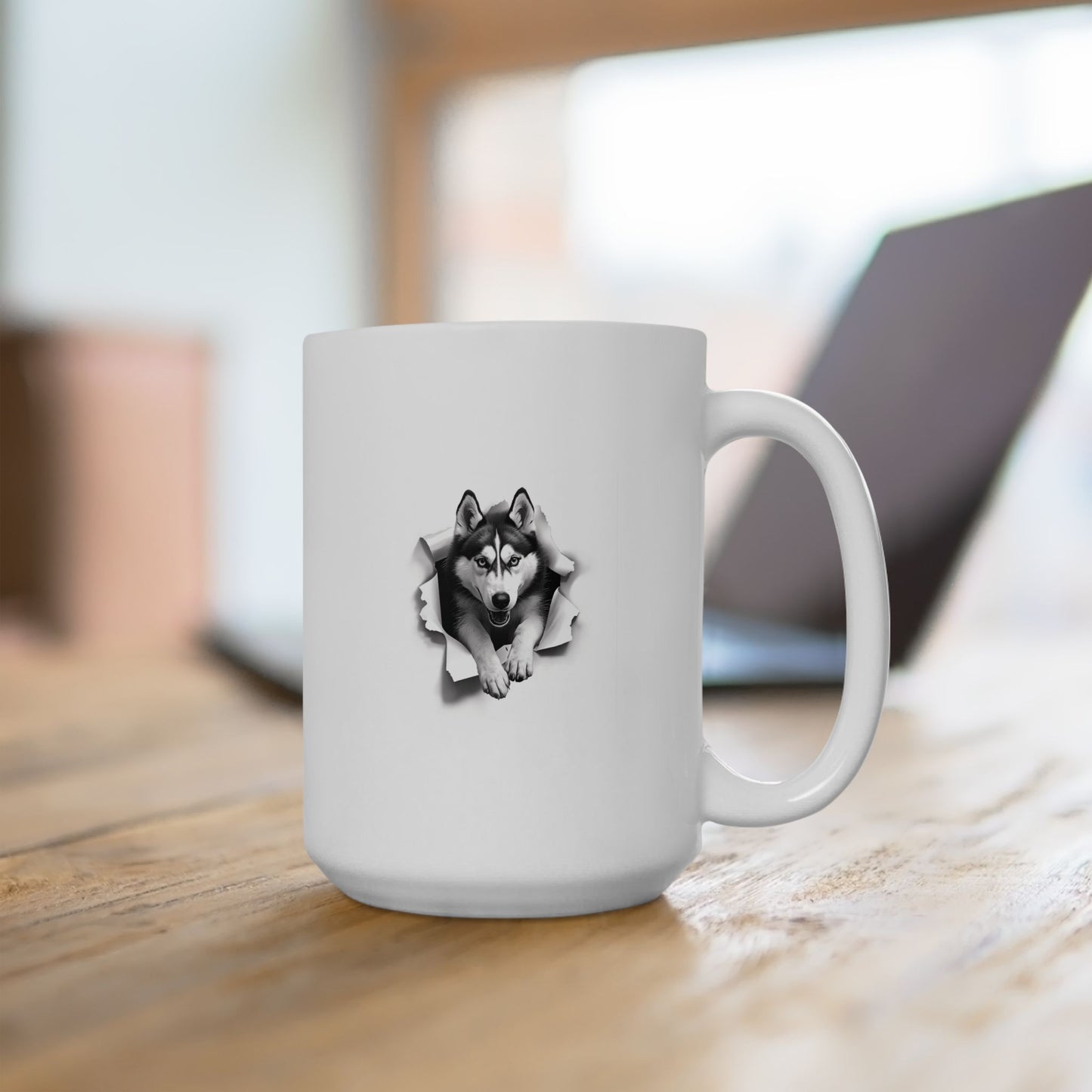 Husky Breakout Coffee Mug