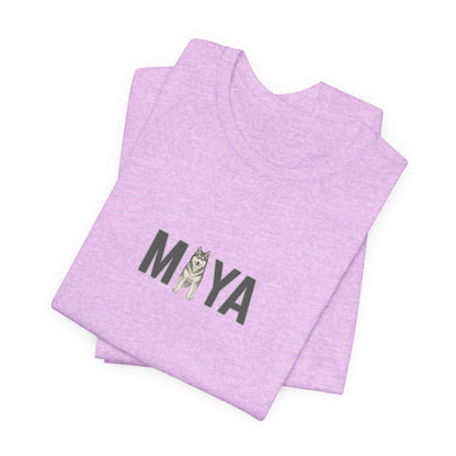 Maya Husky Letter T-Shirt