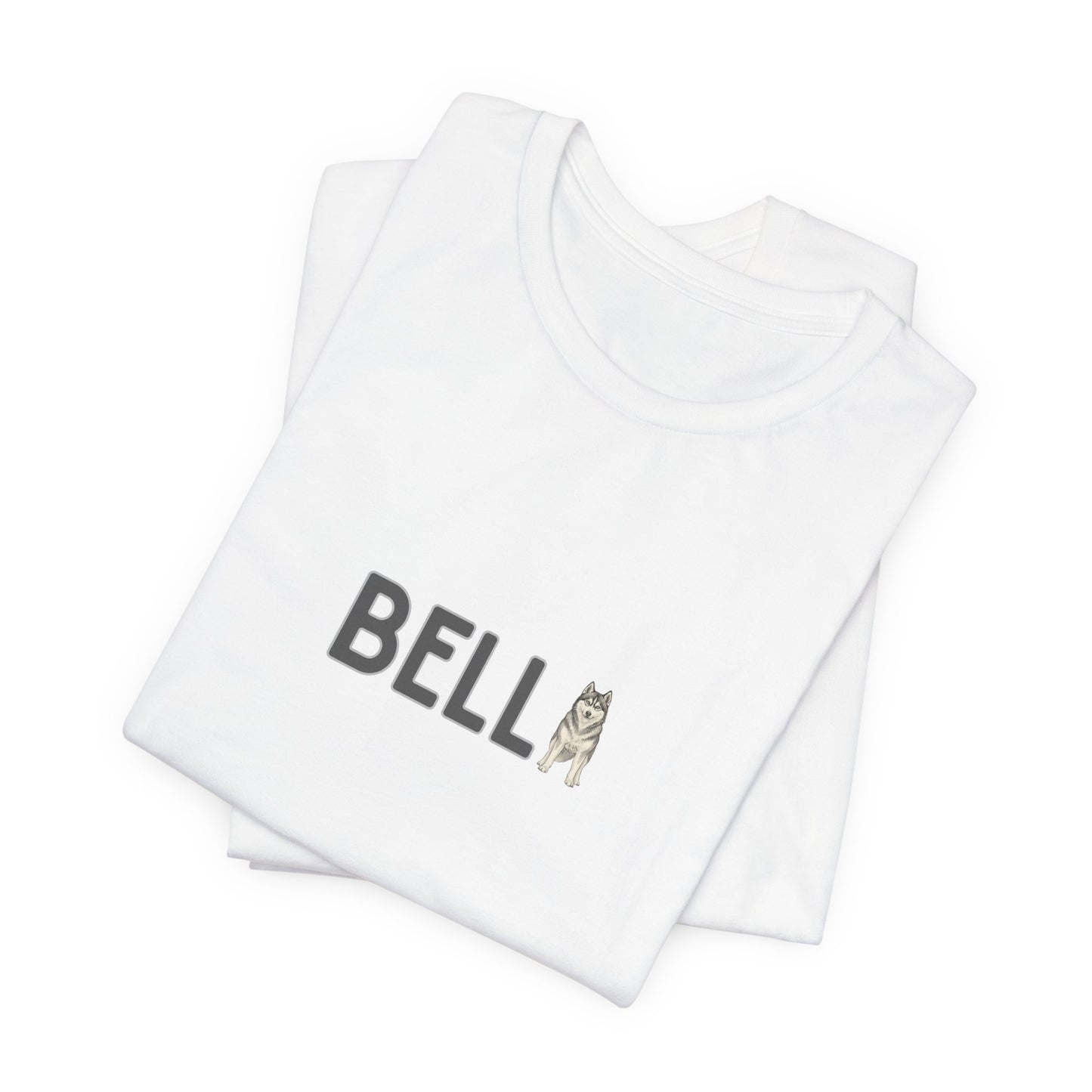 Bella Husky Letter T-Shirt
