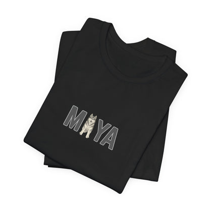 Maya Husky Letter T-Shirt