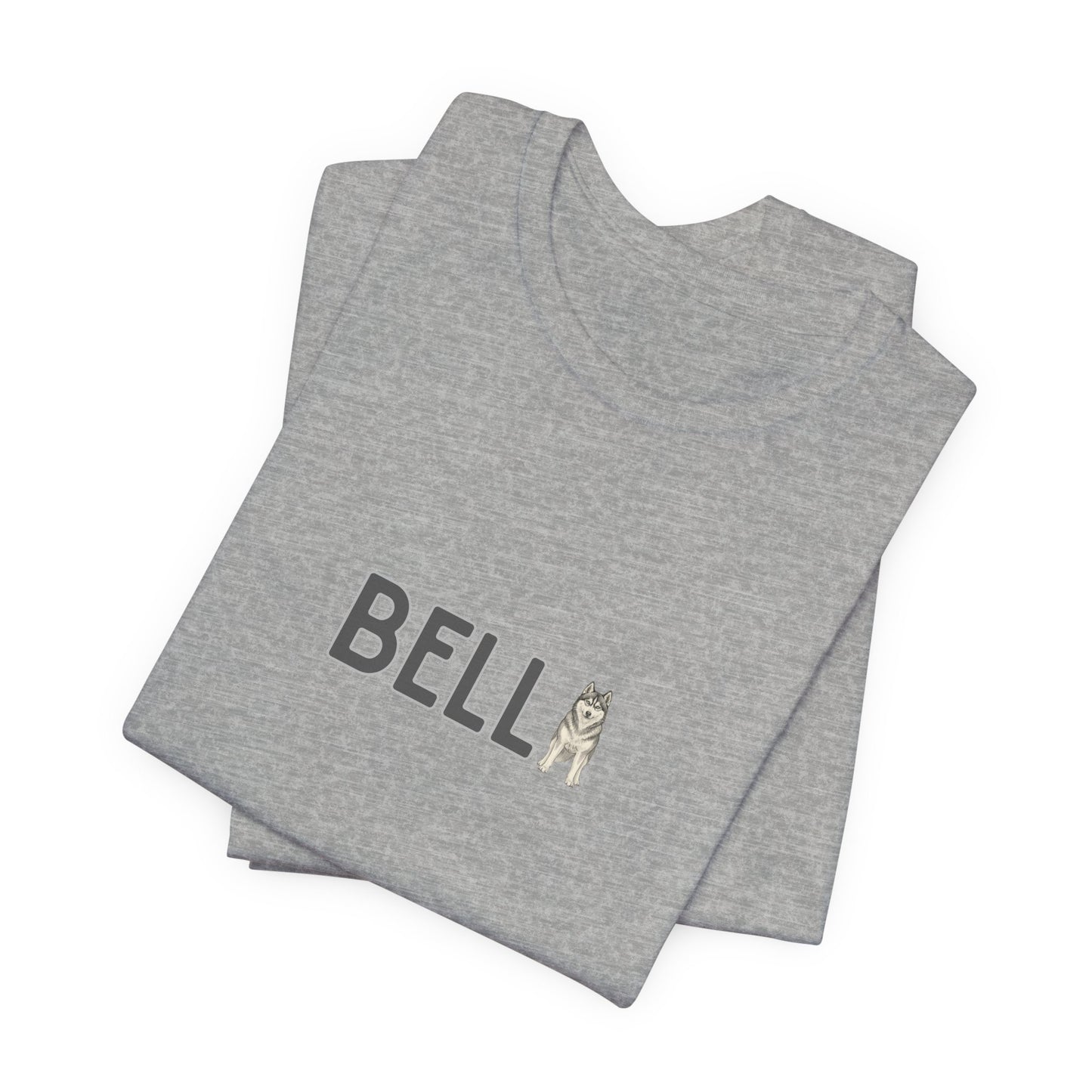 Bella Husky Letter T-Shirt