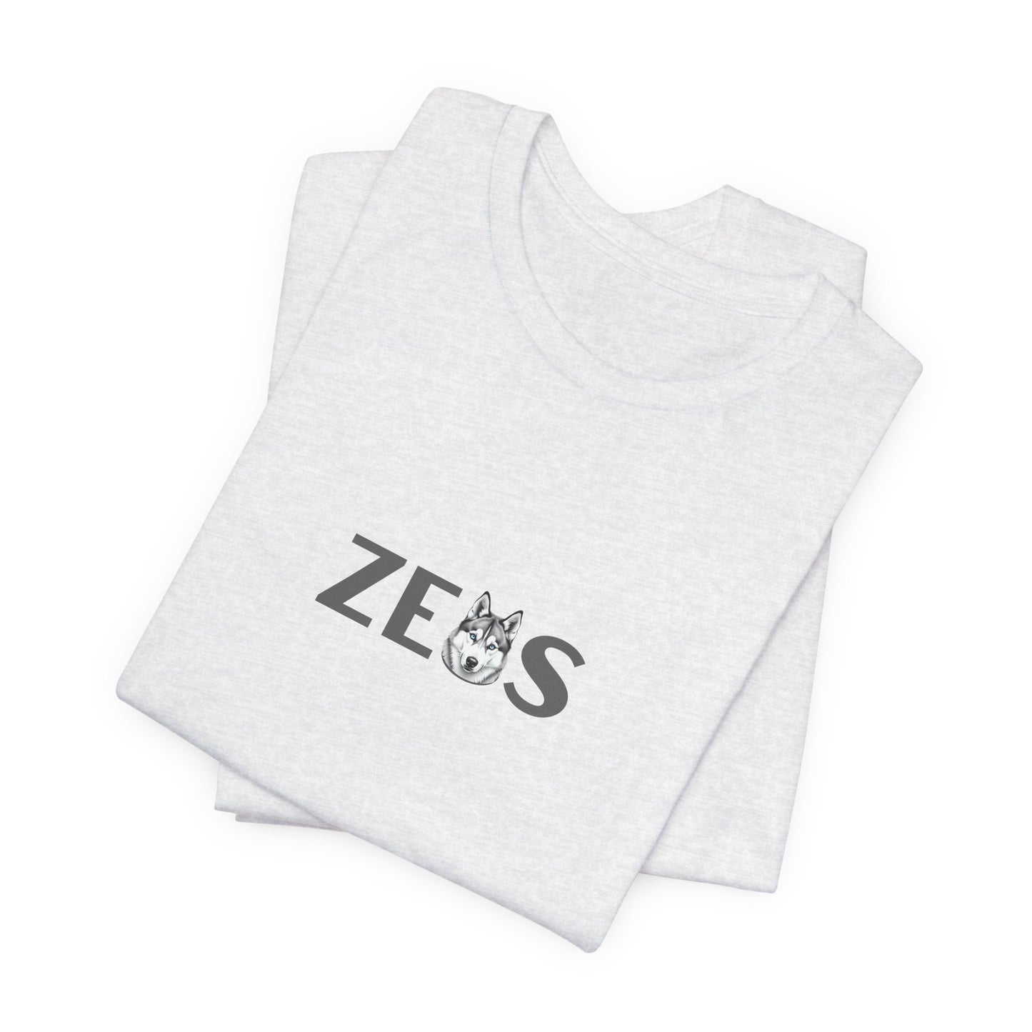 Zeus Husky Letter T-Shirt