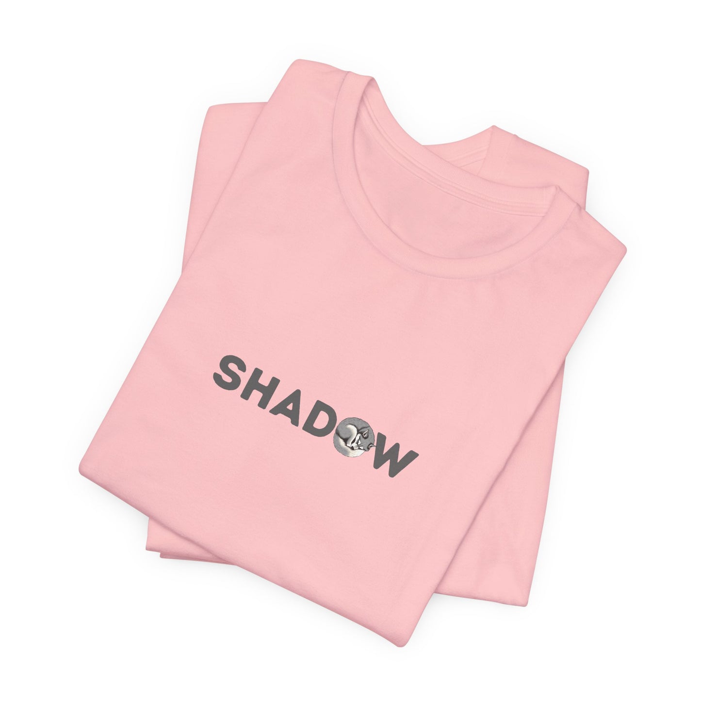 Shadow Husky Letter T-Shirt