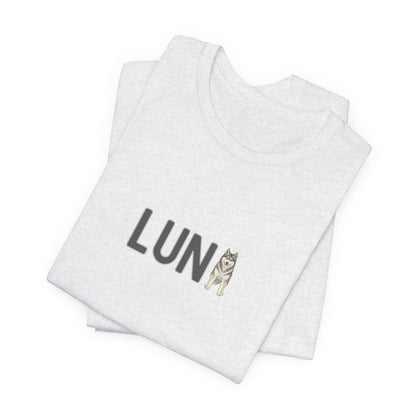 Luna Husky Letter T-Shirt