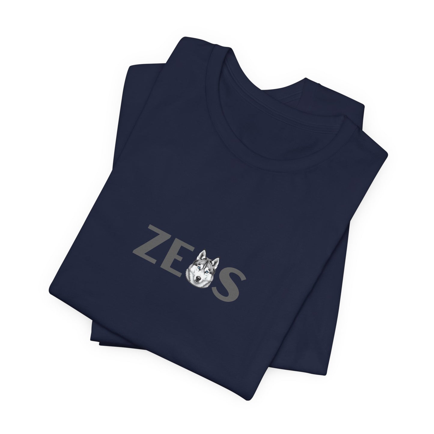 Zeus Husky Letter T-Shirt