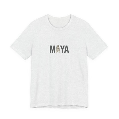 Maya Husky Letter T-Shirt