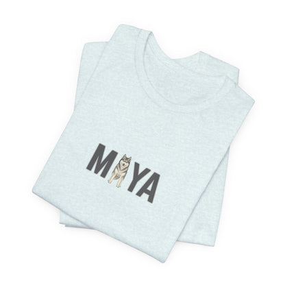 Maya Husky Letter T-Shirt