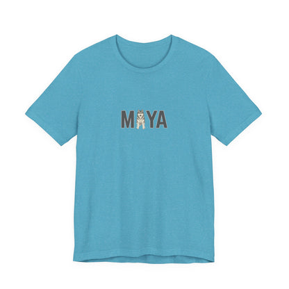 Maya Husky Letter T-Shirt