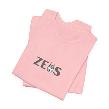 Zeus Husky Letter T-Shirt