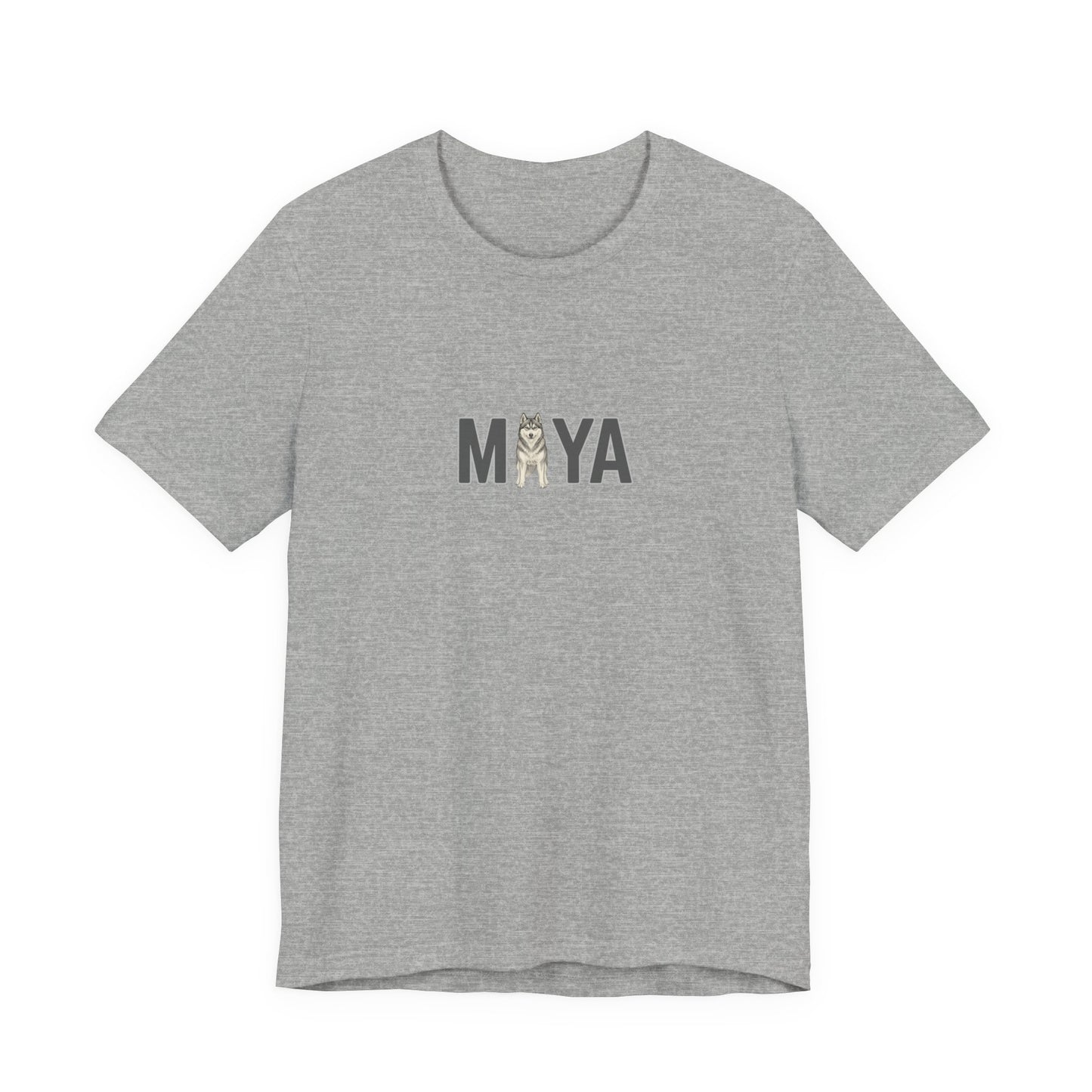 Maya Husky Letter T-Shirt