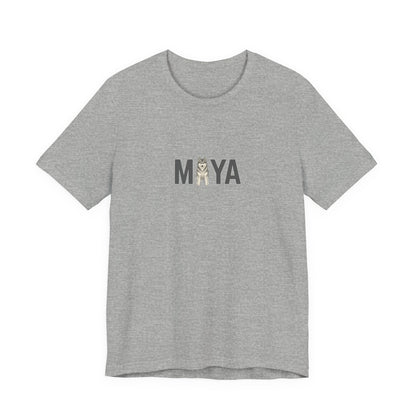 Maya Husky Letter T-Shirt