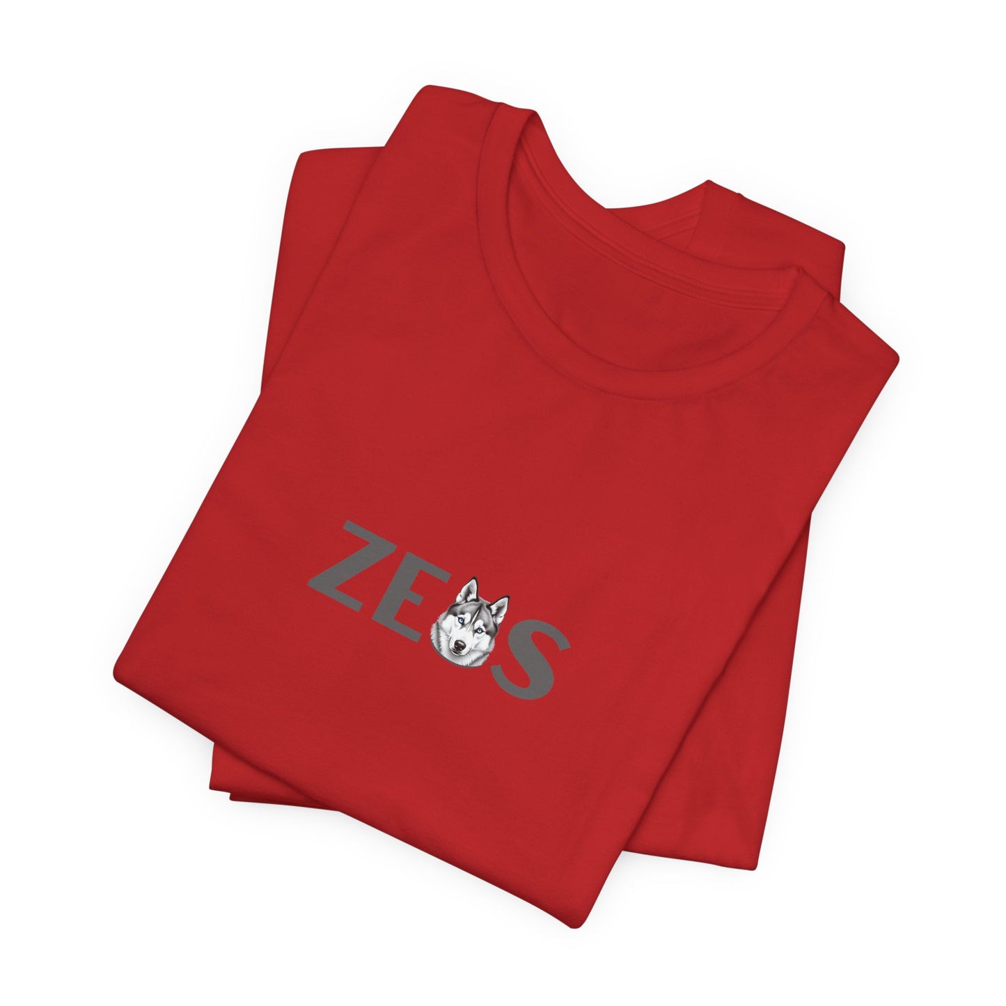 Zeus Husky Letter T-Shirt