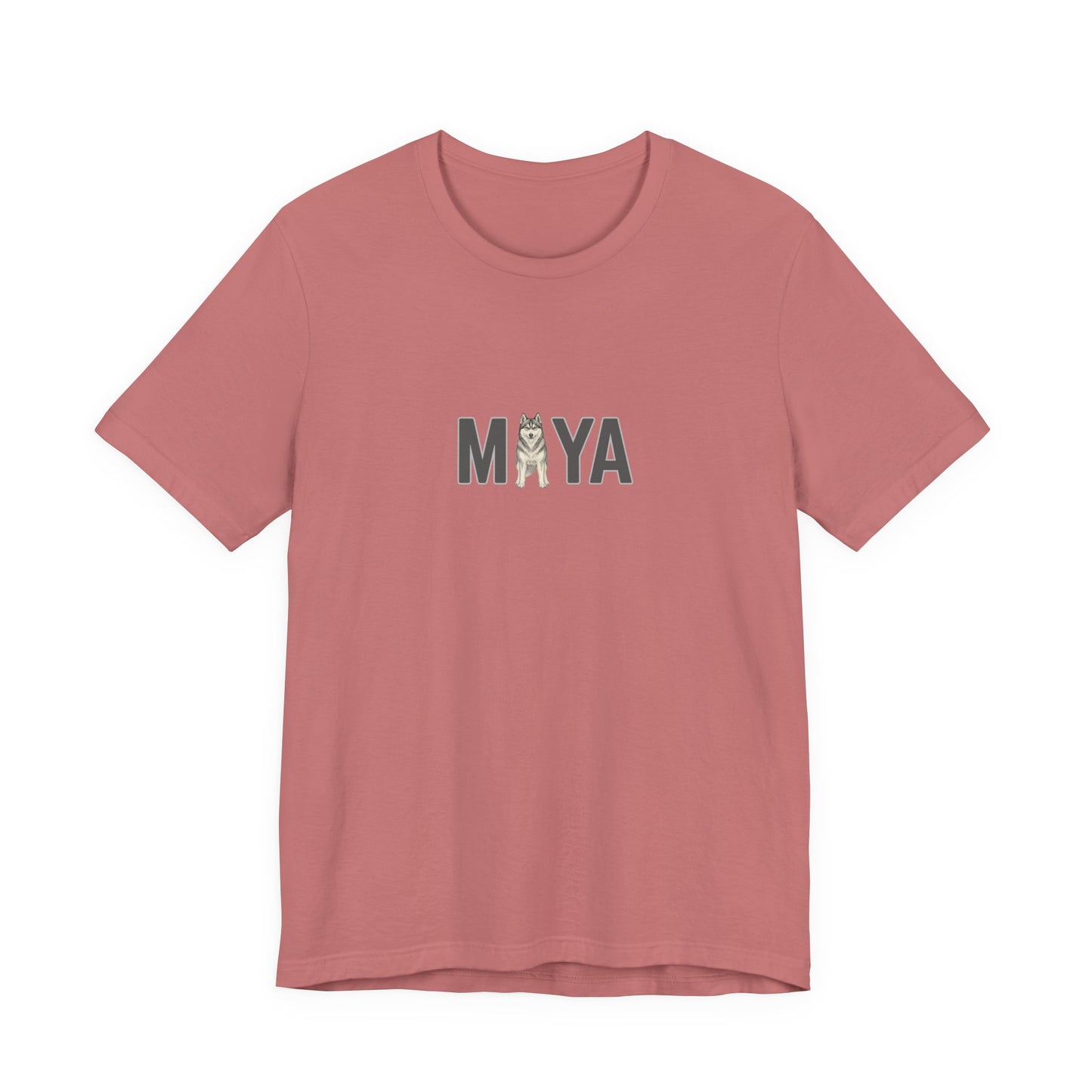 Maya Husky Letter T-Shirt