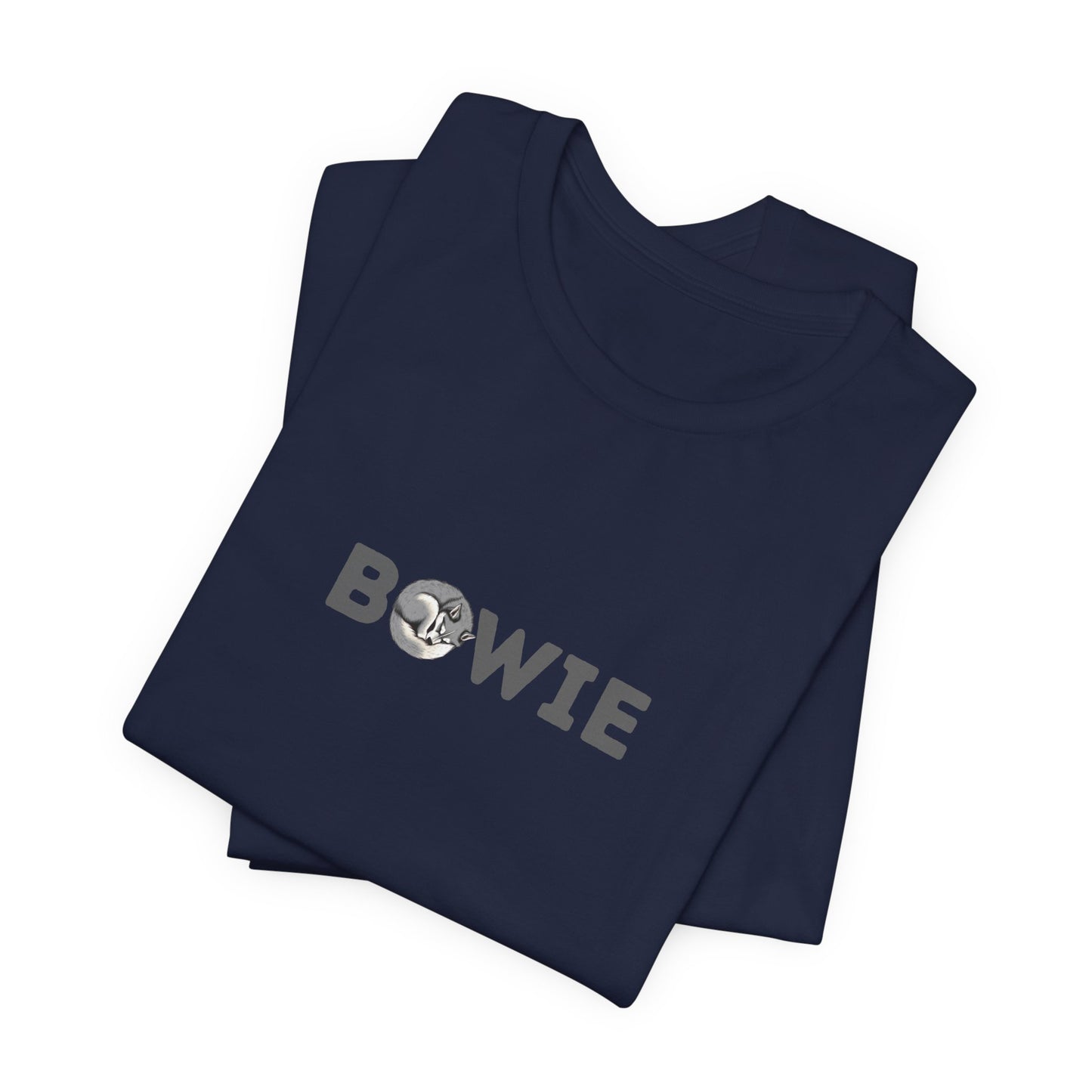 Bowie Husky Letter T-Shirt