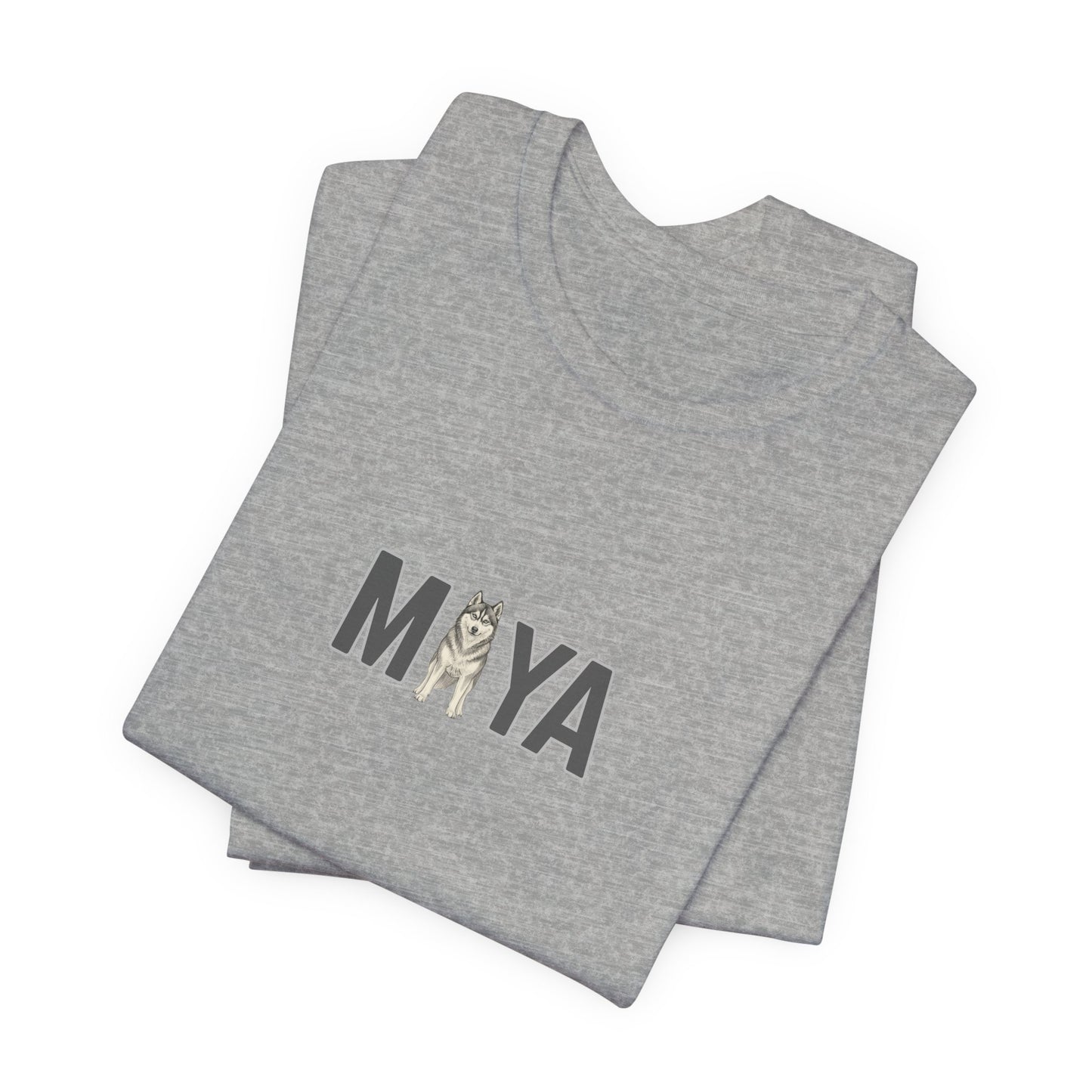Maya Husky Letter T-Shirt