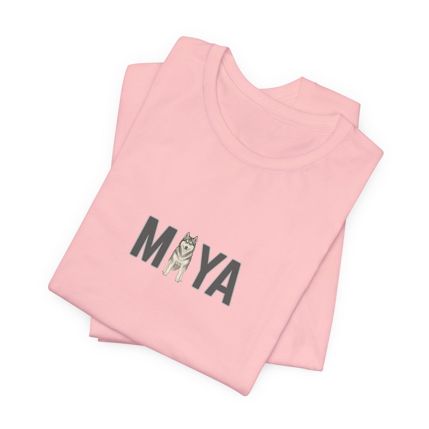 Maya Husky Letter T-Shirt