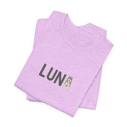 Luna Husky Letter T-Shirt