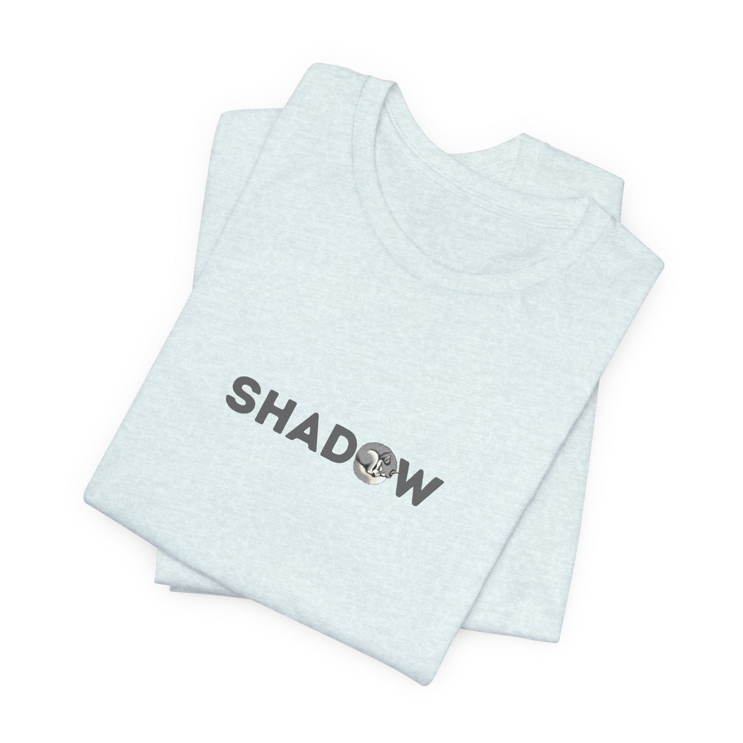 Shadow Husky Letter T-Shirt