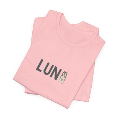 Luna Husky Letter T-Shirt