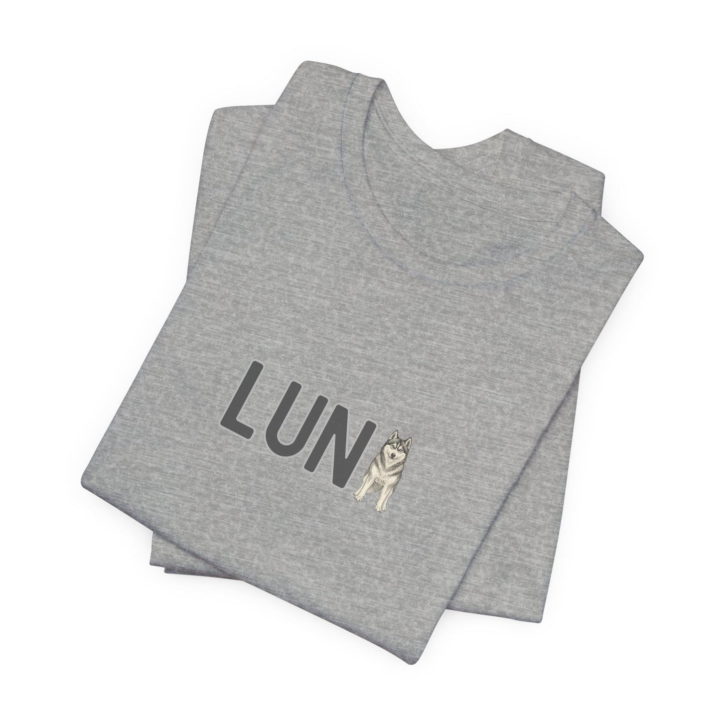 Luna Husky Letter T-Shirt
