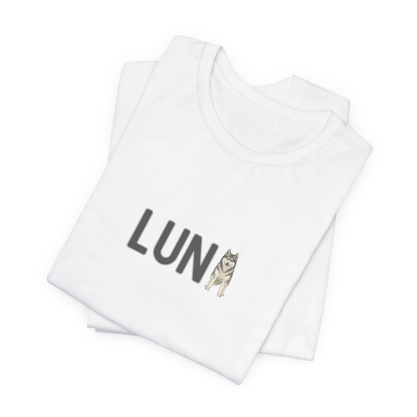 Luna Husky Letter T-Shirt