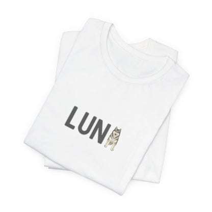 Luna Husky Letter T-Shirt