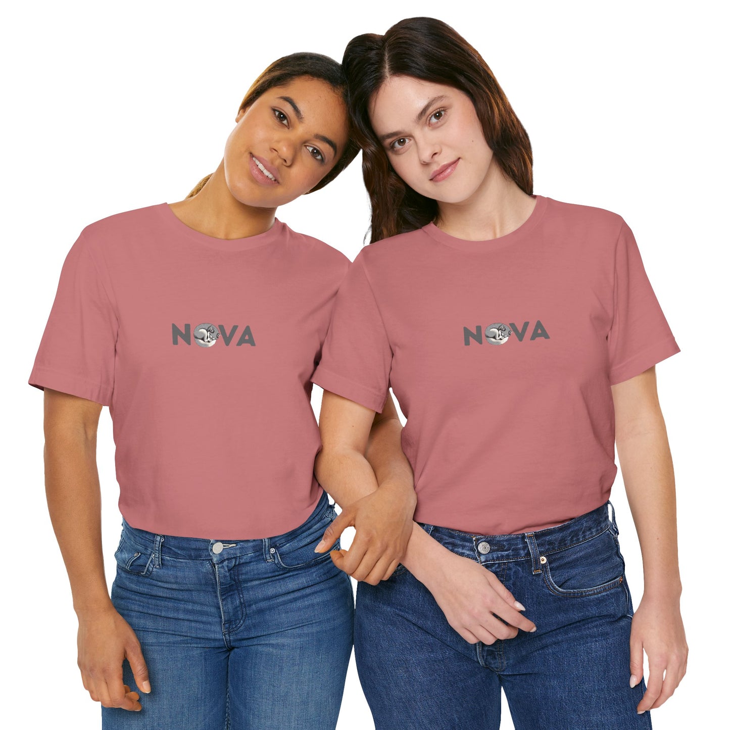 Nova Husky Letter T-Shirt